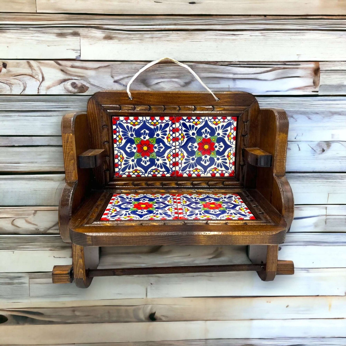 Personalized Talavera Wall Decor | Custom Paper Towel Holder