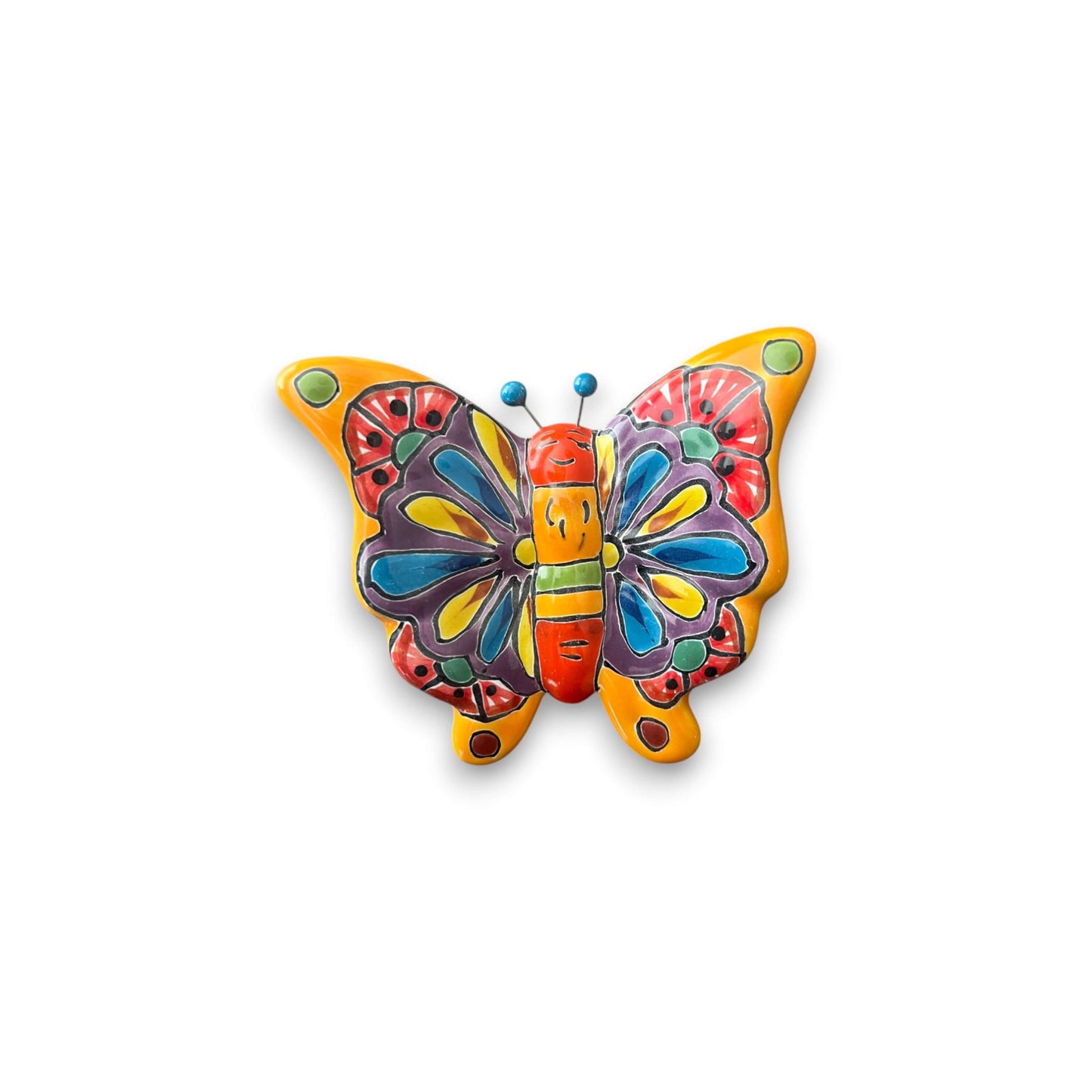 Talavera Butterfly Wall Hanging | Petite Animal Decor