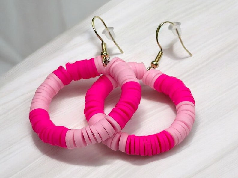 Fashion Pink Earrings-0