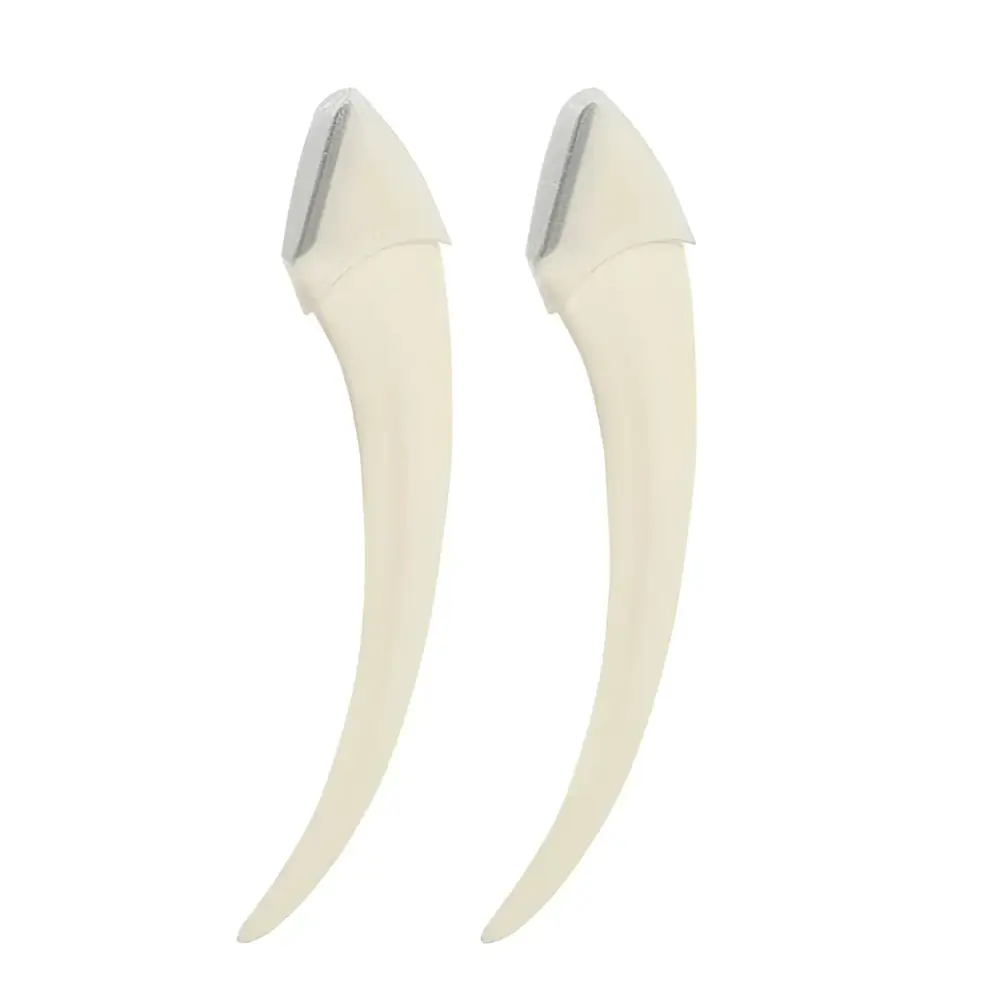 Pink Eyebrow Trimming Knife and Scissors Set