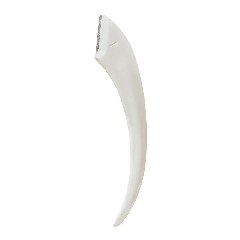 Pink Eyebrow Trimming Knife and Scissors Set
