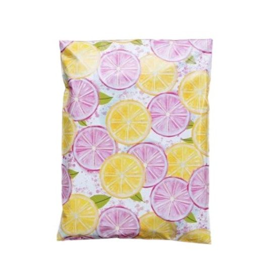 Pink Lemonade Poly Mailers Size 10x13 Shipping Bags