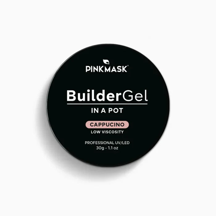 Pink Mask - Builder Gel in a Pot Cappuccino-3