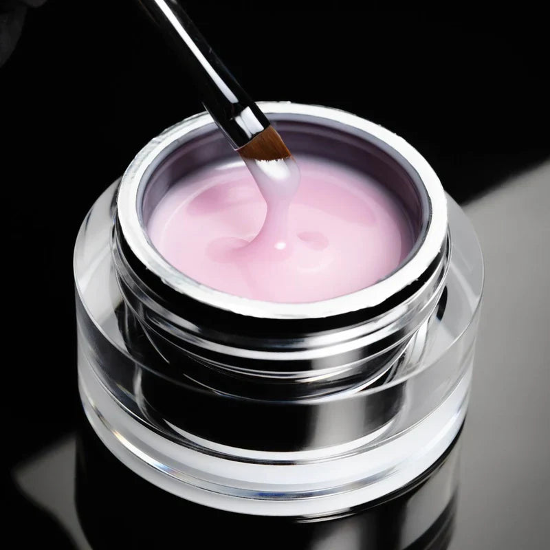 Pink Mask - Builder Gel in a Pot Creamy Light Pink-2