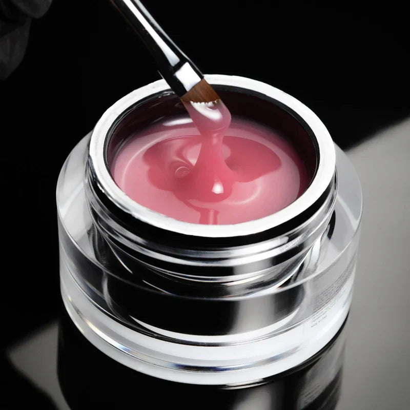 Pink Mask - Builder Gel in a Pot Creamy Pink-2