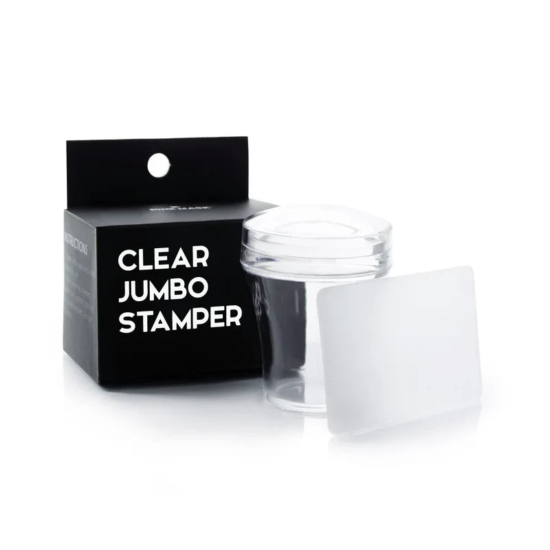 Pink Mask - Clear Jumbo Stamper-0