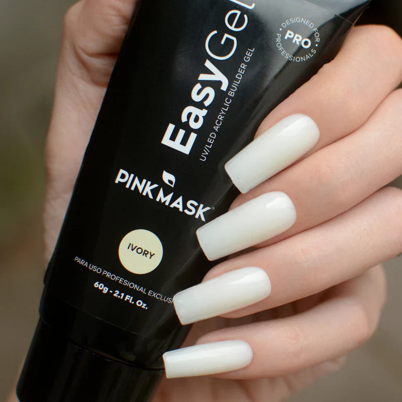 Pink Mask - Easy Gel Ivory, 60g-3
