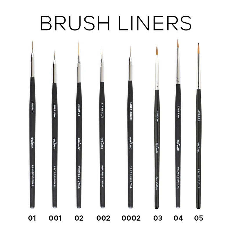Pink Mask - Gel Brush Liner 01-4