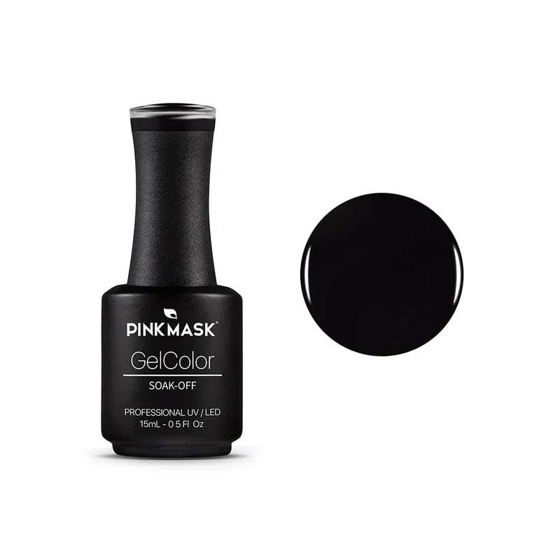 Pink Mask - Gel Color Back in Black-0