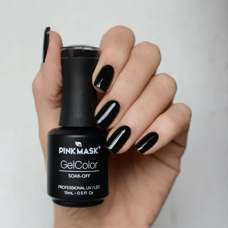 Pink Mask - Gel Color Back in Black-3