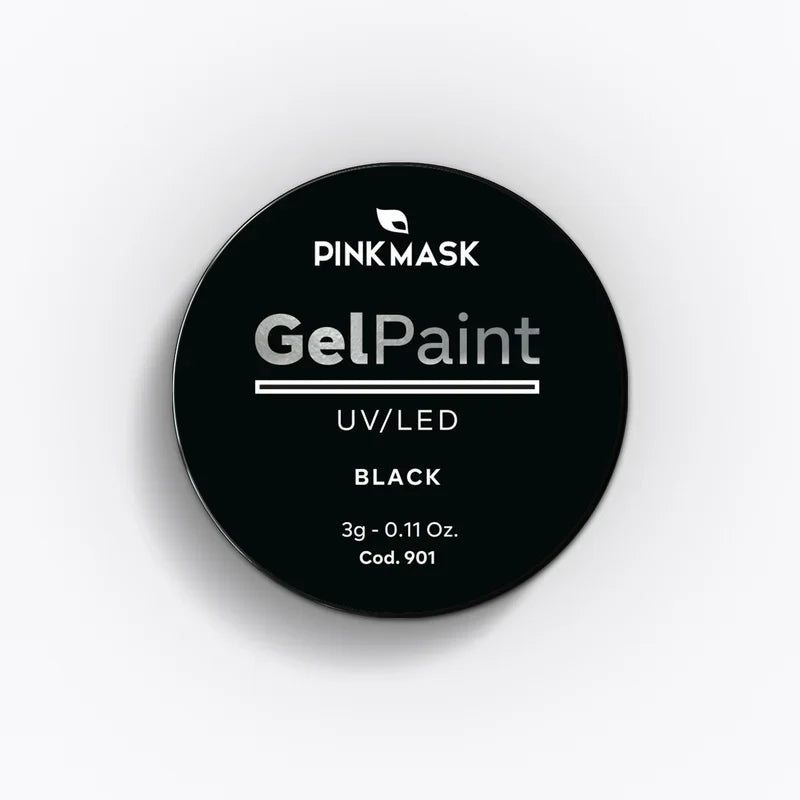 Pink Mask - Gel Paint Black-2