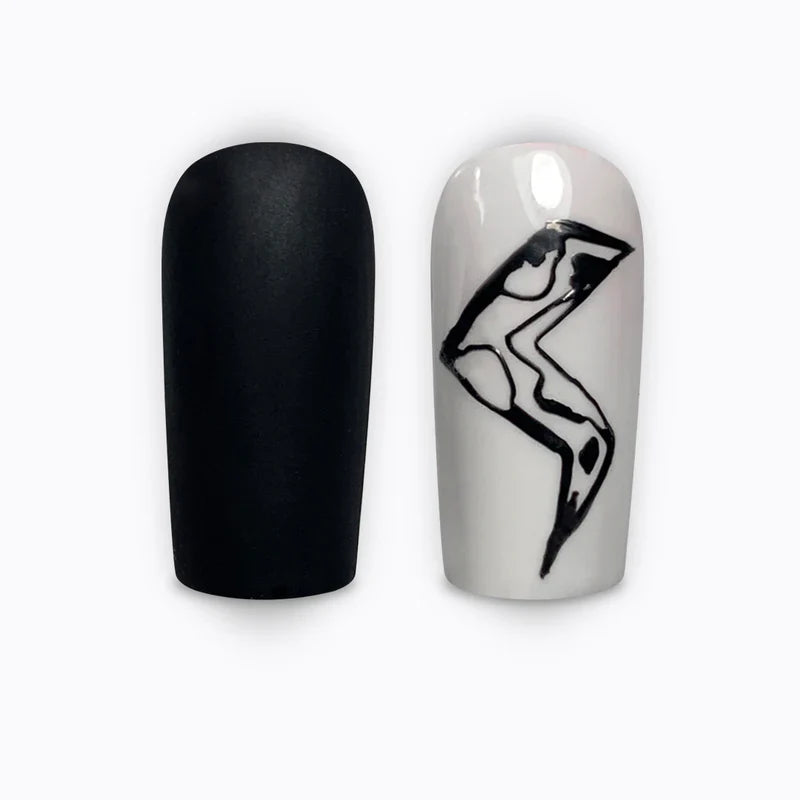 Pink Mask - Gel Paint Black-1