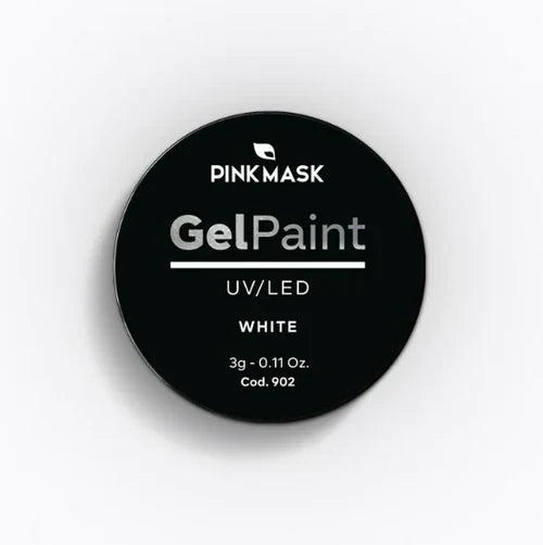 Pink Mask - Gel Paint White-2