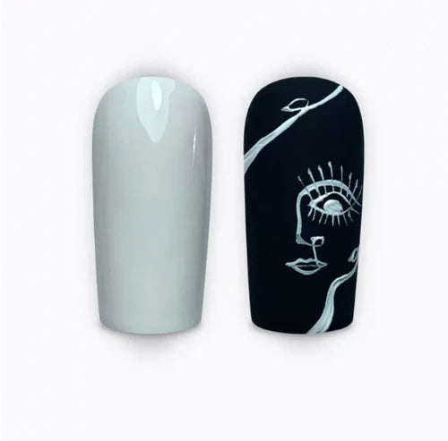 Pink Mask - Gel Paint White-1