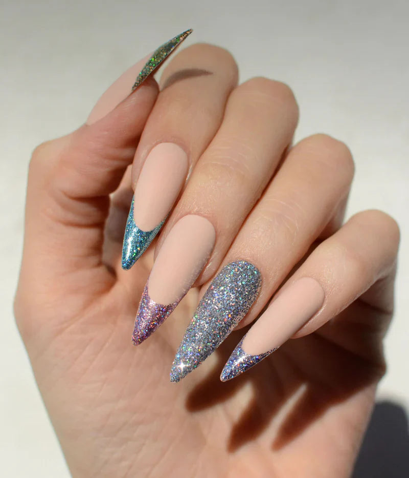 Pink Mask - Holographic Glitter #6-4