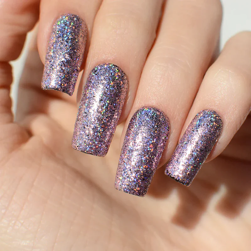 Pink Mask - Holographic Glitter #2-1