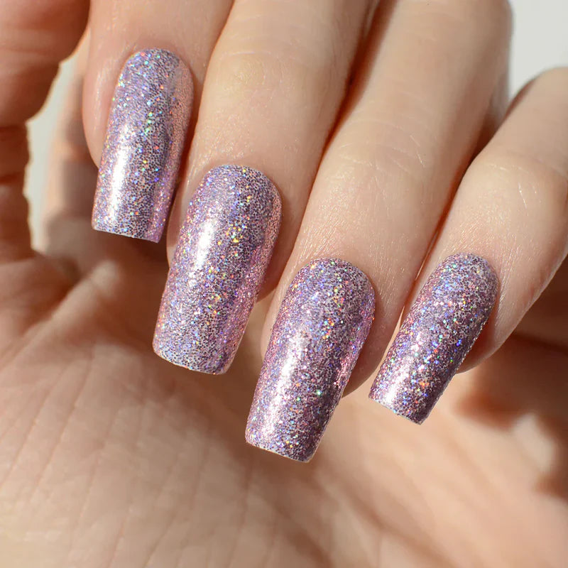 Pink Mask - Holographic Glitter #2-2