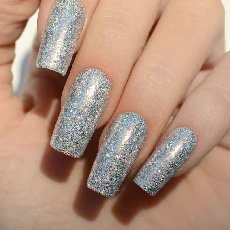 Pink Mask - Holographic Glitter #6-1