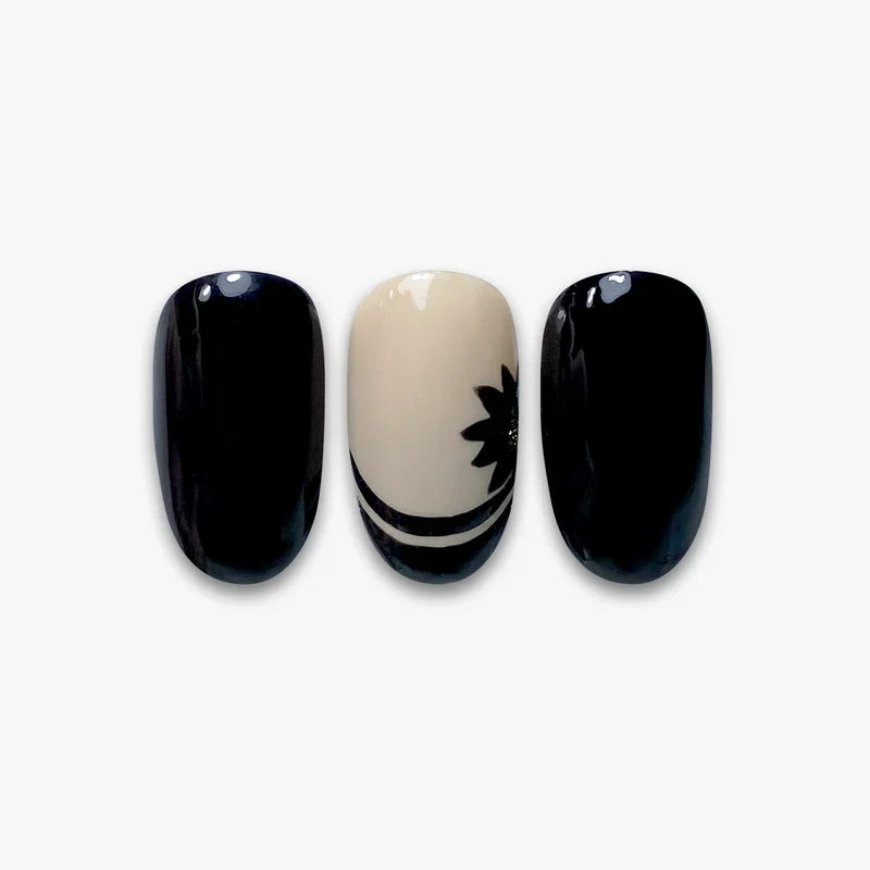 Pink Mask - Nail Art Gel Black-2
