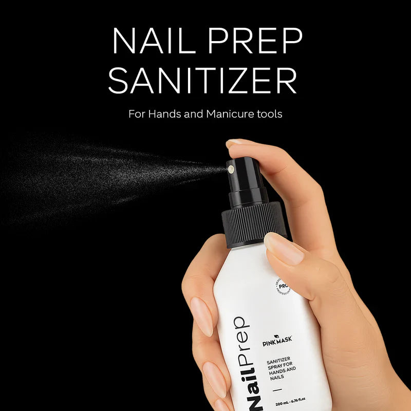 Pink Mask - Nail Prep Hand Sanitizer, 200ml-2