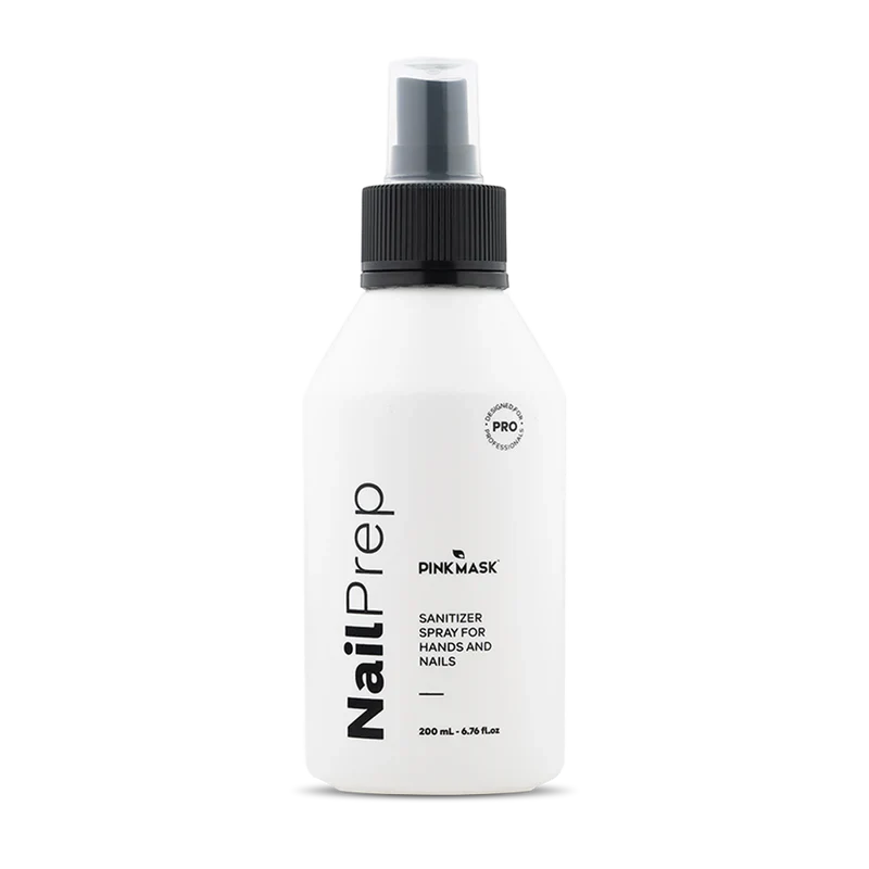 Pink Mask - Nail Prep Hand Sanitizer, 200ml-0
