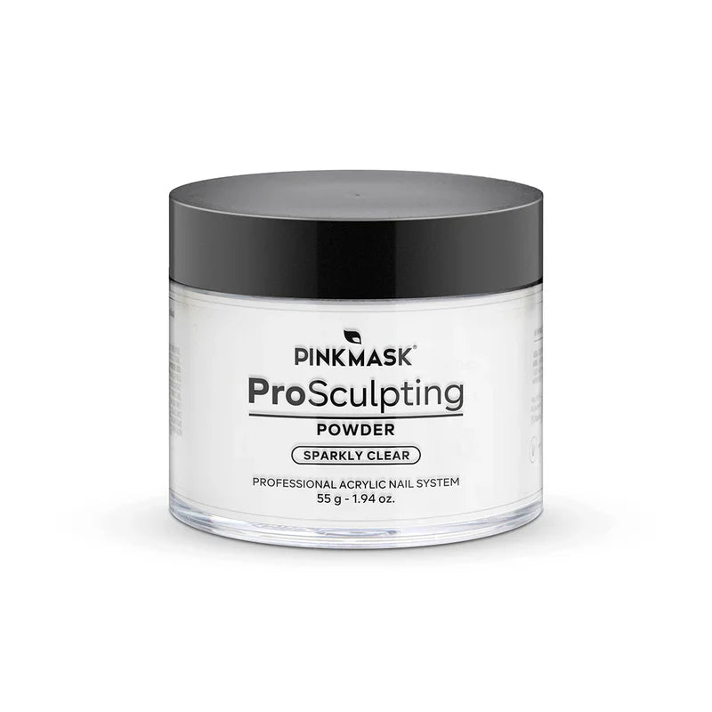 Pink Mask - Pro Sculpting Powder Sparkly Clear-0