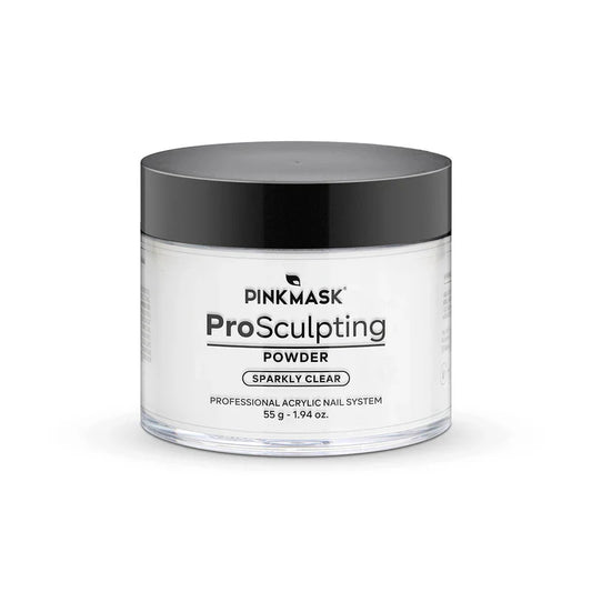 Pink Mask - Pro Sculpting Powder Sparkly Clear-0