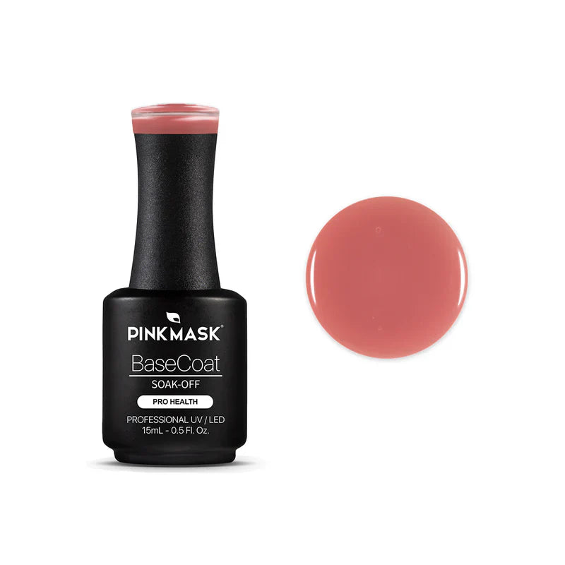 Pink Mask - Rubber Base Charm Pink-0