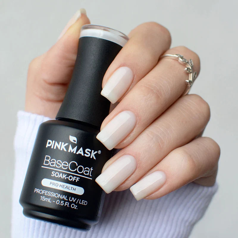 Pink Mask - Rubber Base Coat White-3