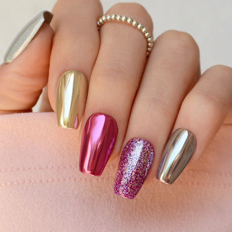 Pink Mask - Top Coat Magic Mirror-2