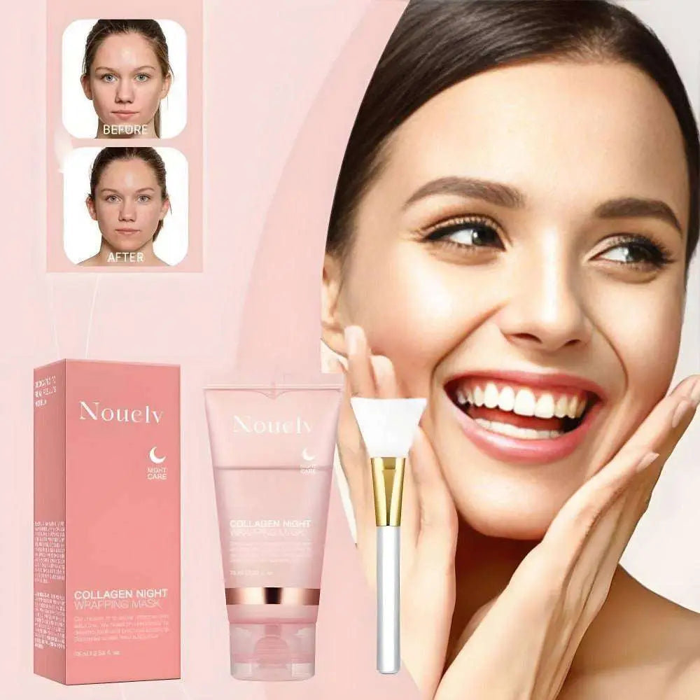 Pink Nouelv Collagen Mask Good Rejuvenating Product