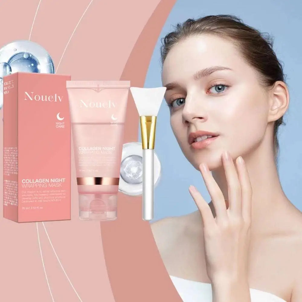 Pink Nouelv Collagen Mask Good Rejuvenating Product