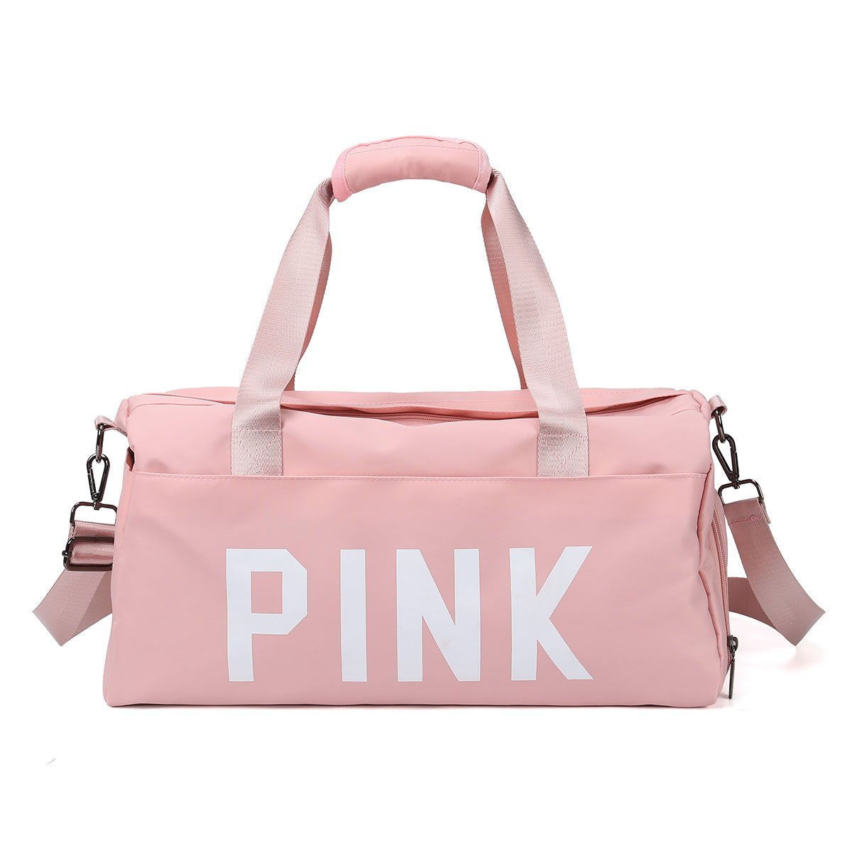 PINK Women Waterproof Carry-on Gym Bag-0