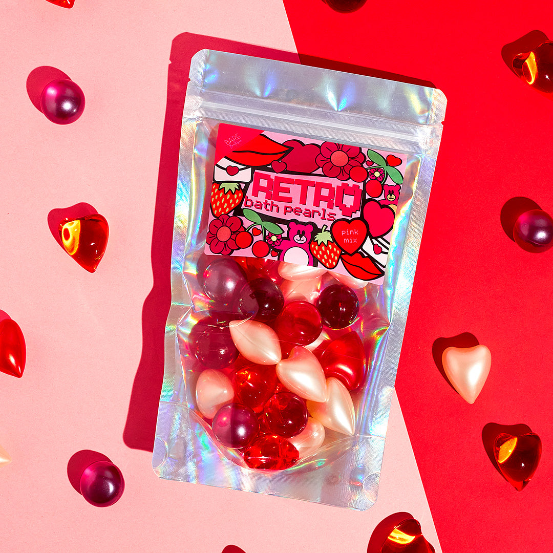 Pink Mix Bath Pearls - Jumbo Pack-0