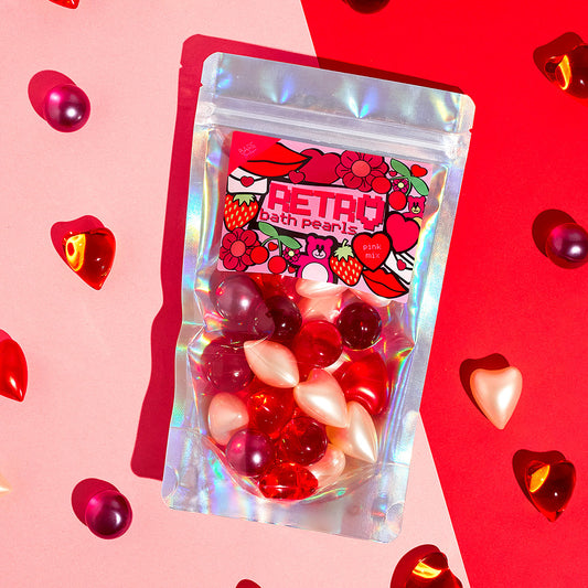 Pink Mix Bath Pearls - Jumbo Pack-0