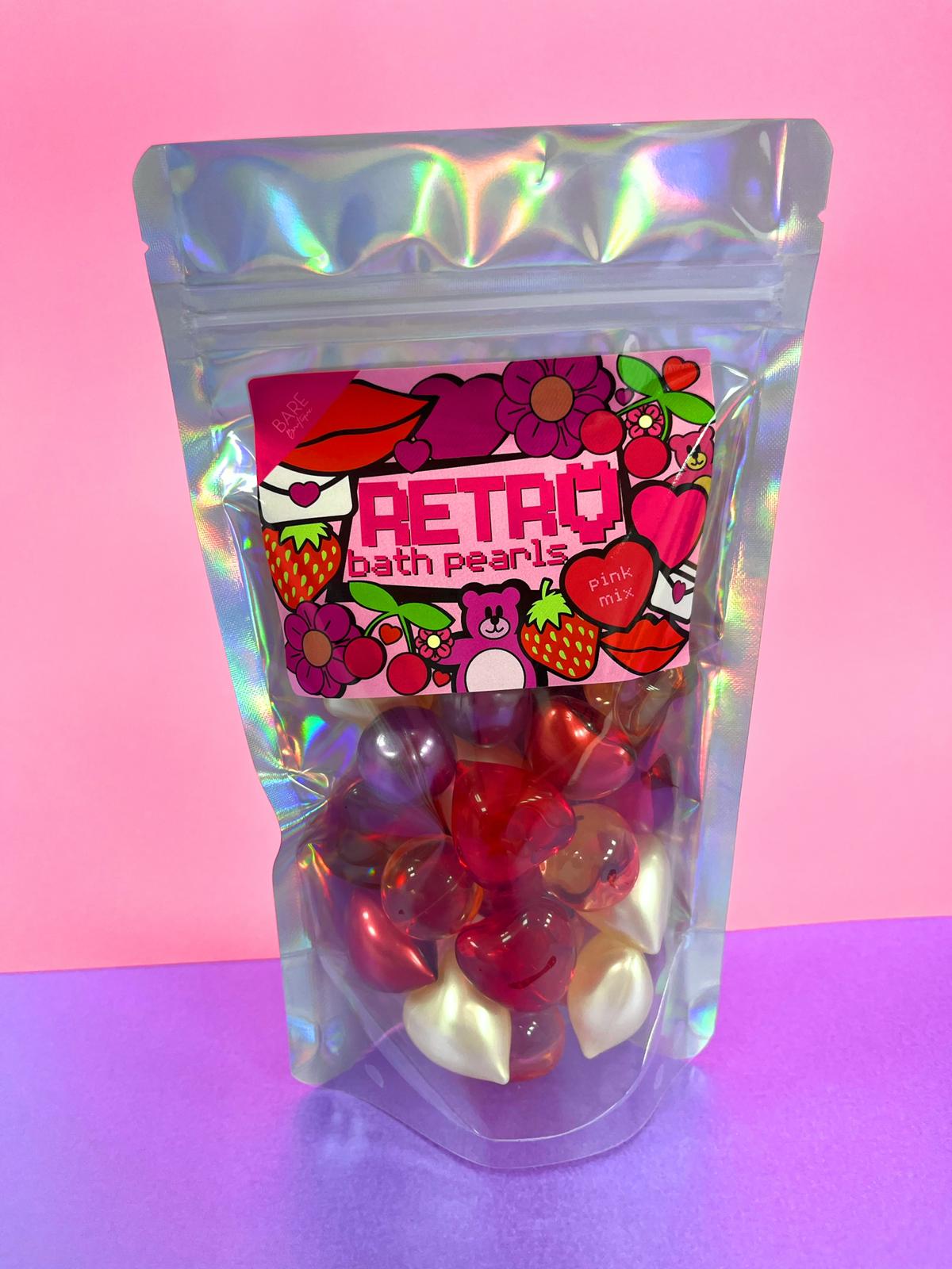 Pink Mix Bath Pearls - Jumbo Pack-2