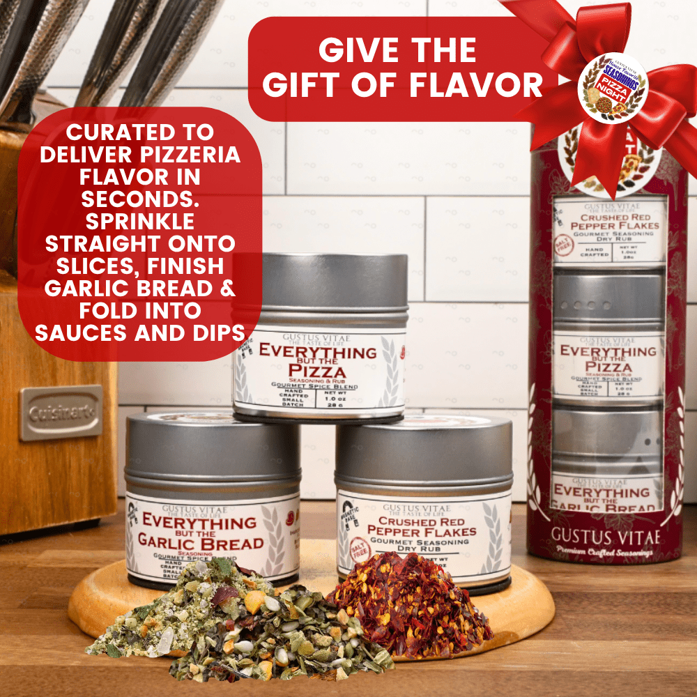 Pizza Night House Favorite Seasonings | Gift Pack Set of 3-1