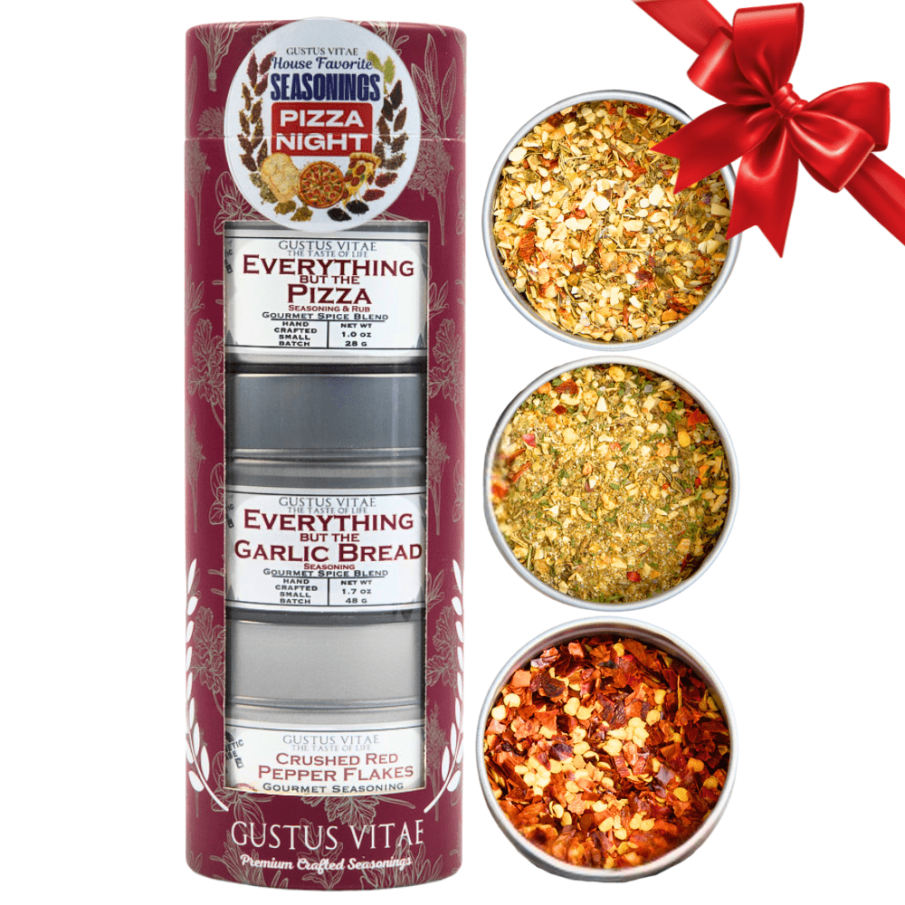 Pizza Night House Favorite Seasonings | Gift Pack Set of 3-0