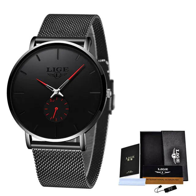 Men's Ultra-Thin Waterproof Quartz Luxury Watch