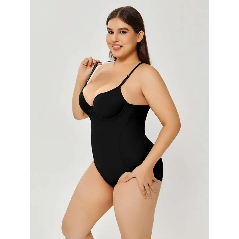 Plus Size Ultra Firm Control Body Shaper Swimsuit