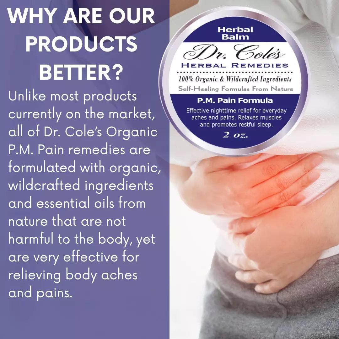 24 - Dr. Cole’s P.M. Pain Herbal Balm-3