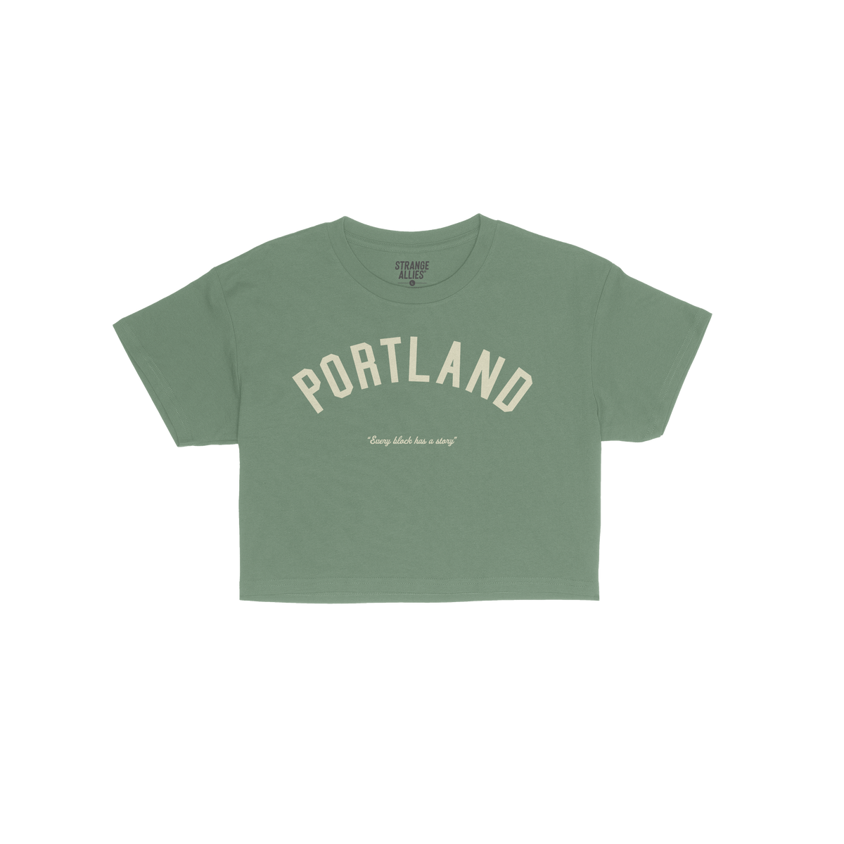 Portland Story Women's Baby Tee