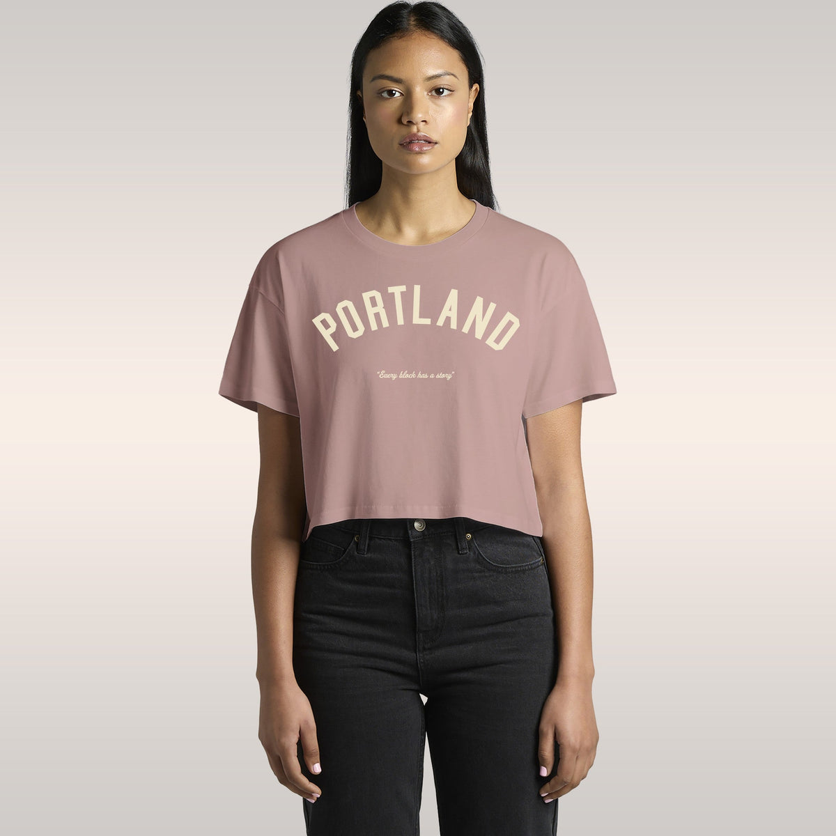 Portland Story Women's Baby Tee