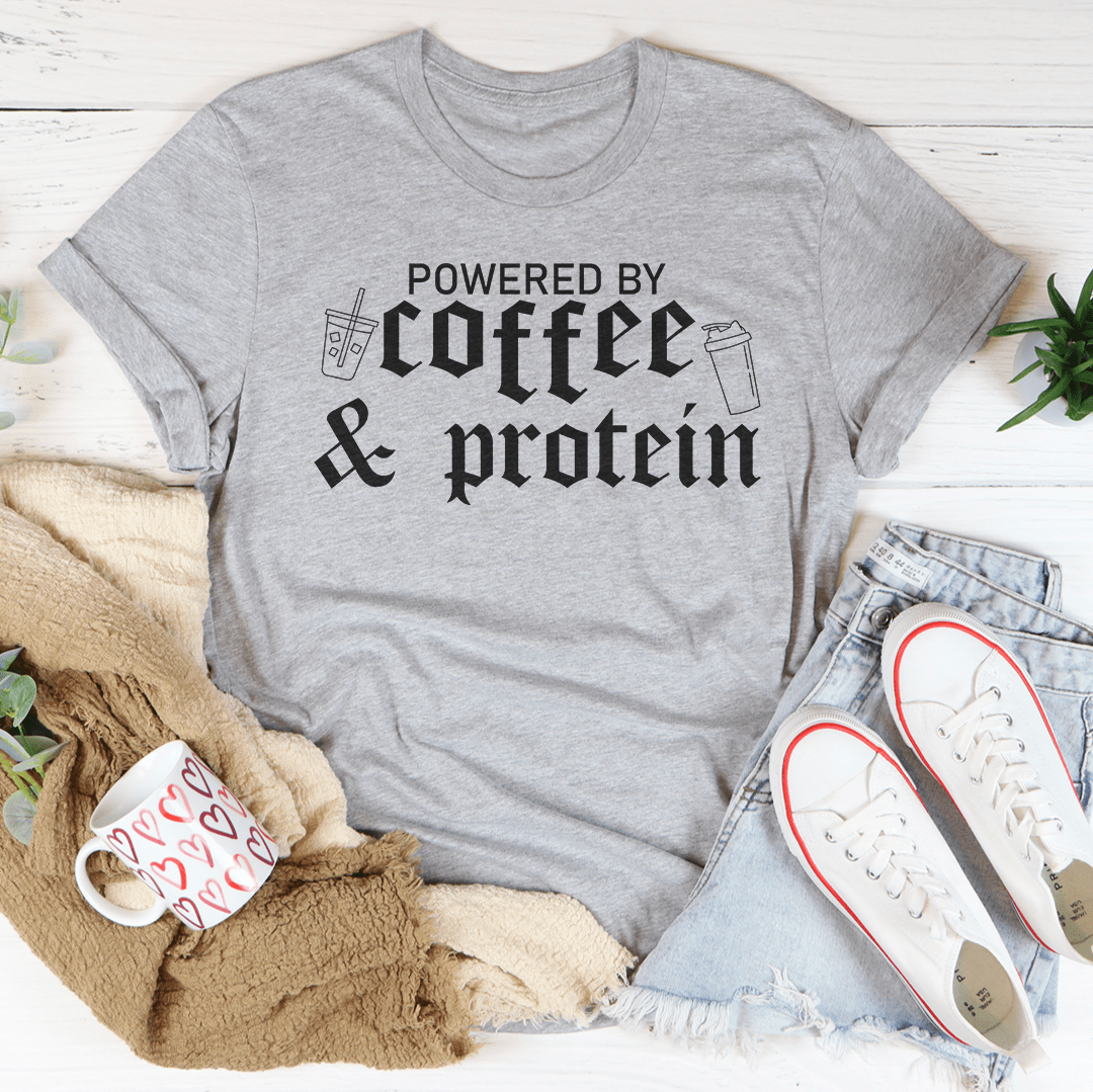 Powered By Coffee Tee-2