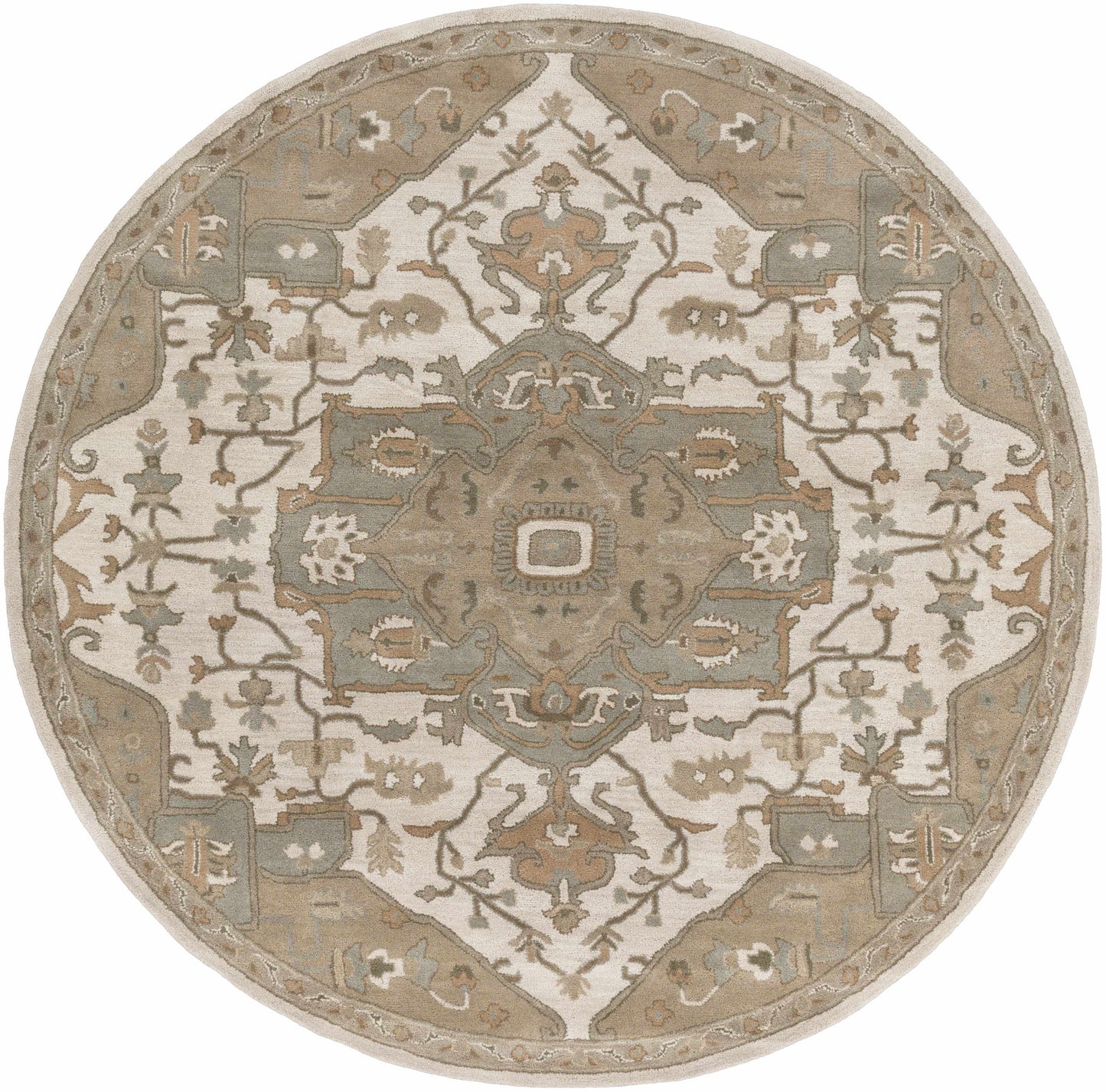 Broomfield Hand Tufted Sage 1143 Area Rug-6