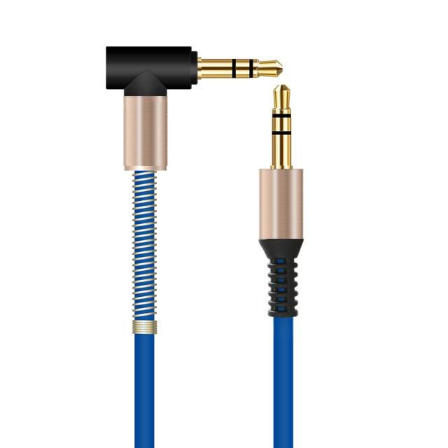Premium Quality 3.5mm Audio AUX Cable Jack For Speake Car Headphones Mobile