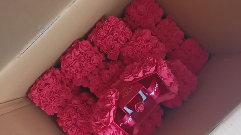 valentines day rose box roses with necklace gifting box open with me video unboxing 1.mp4