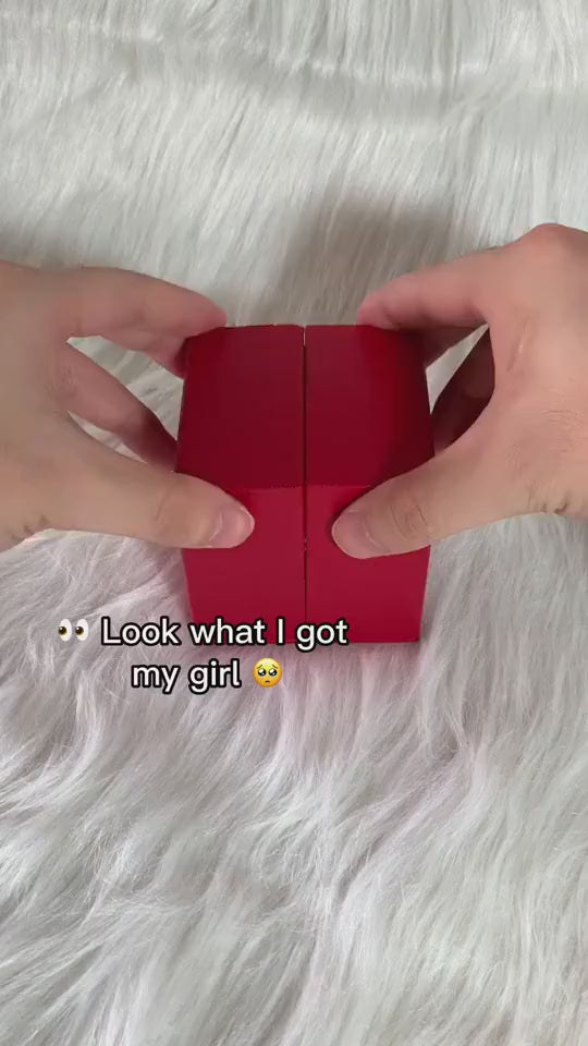 valentines day rose box roses with necklace gifting box open with me video unboxing 1.mp4