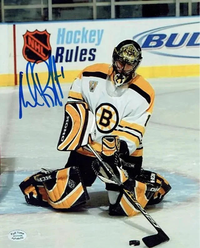 Andrew Raycroft Boston Bruins Autographed 8x10 Photo Full Time coa