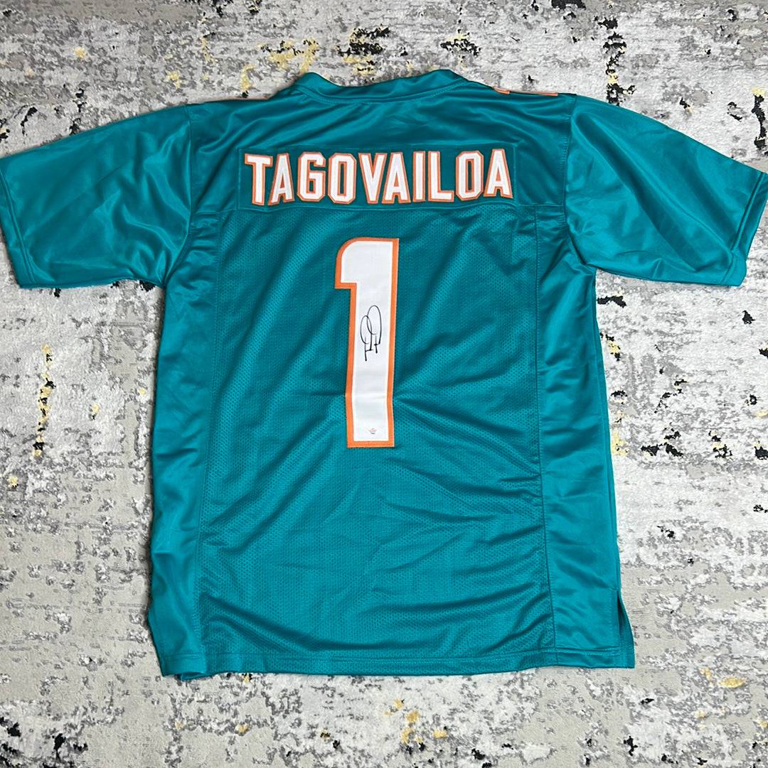 Autographed  Tua Tagovailoa Miami Dolphins Jersey